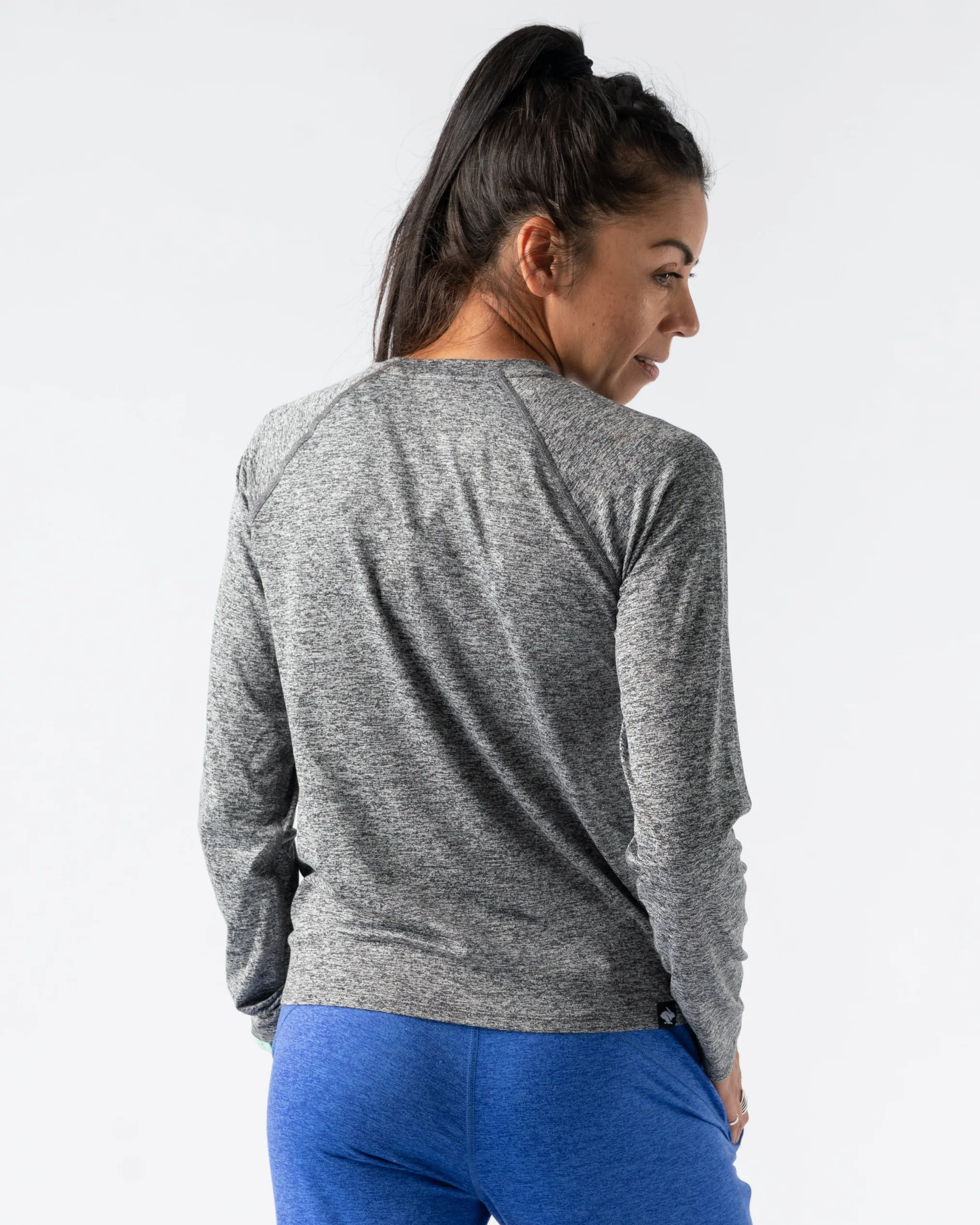 EZ Tee LS Cropped